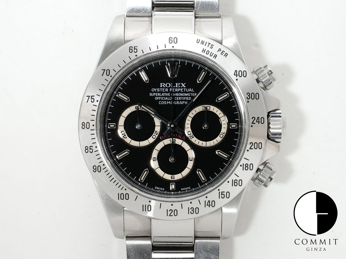 ロレックス デイトナ エルプリメロ Ref.16520 ステンレススチール ブラック文字盤 中古 5x2rtnf4