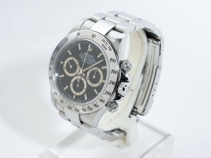 Rolex Daytona El Primero Ref. 16520 Stainless Steel Black Dial Pre-owned 5x2rtnf4