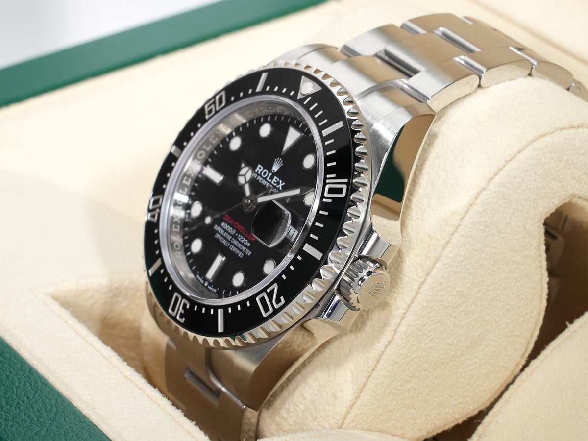 ロレックス シードゥエラー Ref.126600 ステンレススチール ブラック文字盤 美品 23kms2nr