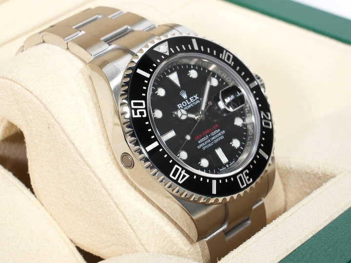 ロレックス シードゥエラー Ref.126600 ステンレススチール ブラック文字盤 美品 23kms2nr