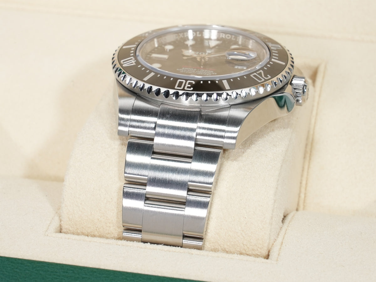 ロレックス シードゥエラー Ref.126600 ステンレススチール ブラック文字盤 美品 23kms2nr