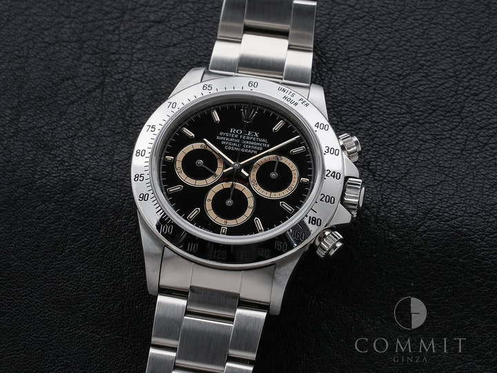ロレックス デイトナ エルプリメロ Ref.16520 ステンレススチール ブラック文字盤 中古 aca4vwke