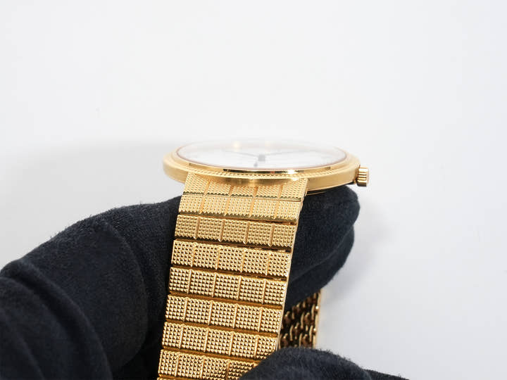 パテックフィリップ カラトラバ Ref.3919/10 イエローゴールド ホワイトローマン文字盤 美中古 bwzarj87