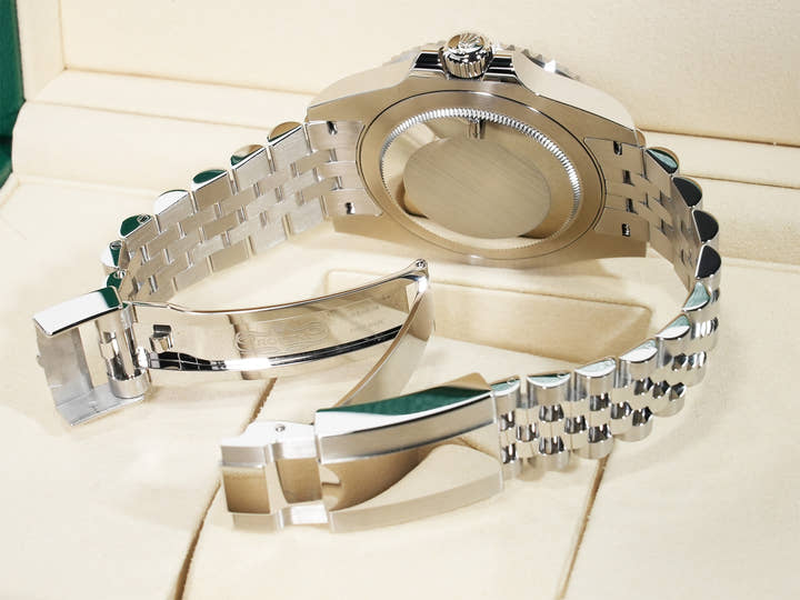 ロレックス GMTマスターII Ref.126710GRNR ステンレススチール ブラック文字盤 ジュビリーブレスレット 未使用 k9t3sqvo