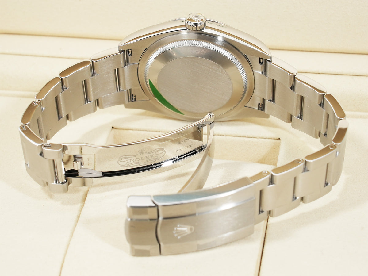 ロレックス オイスターパーペチュアル36 Ref.126000 ステンレススチール ターコイズ文字盤 未使用 pnfut849