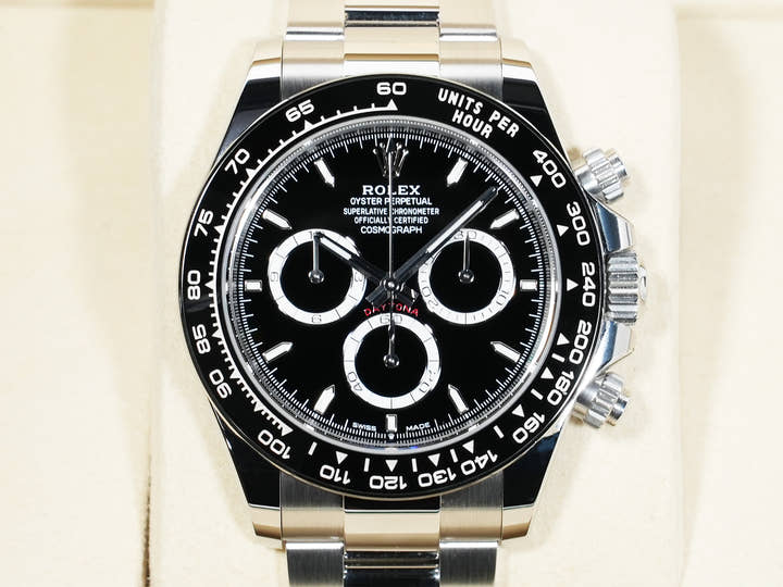 ロレックス デイトナ Ref.126500LN ステンレススチール ブラック文字盤 美品 oxk9fcfy