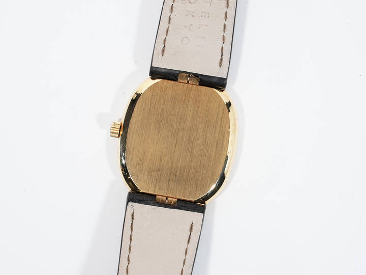 パテックフィリップ ゴールデンエリプス Ref.3987J イエローゴールド ホワイト文字盤 中古 39g76e4b