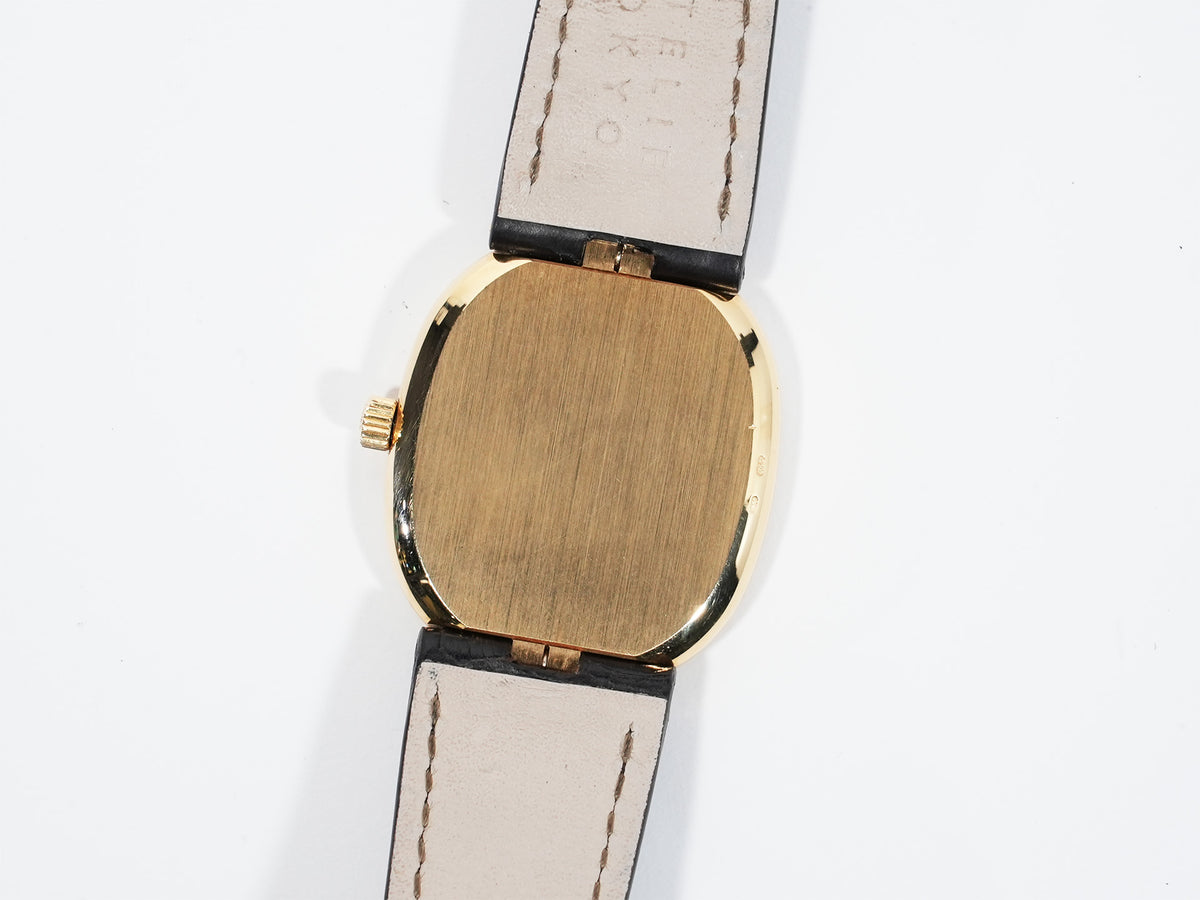 パテックフィリップ ゴールデンエリプス Ref.3987J イエローゴールド ホワイト文字盤 中古 39g76e4b