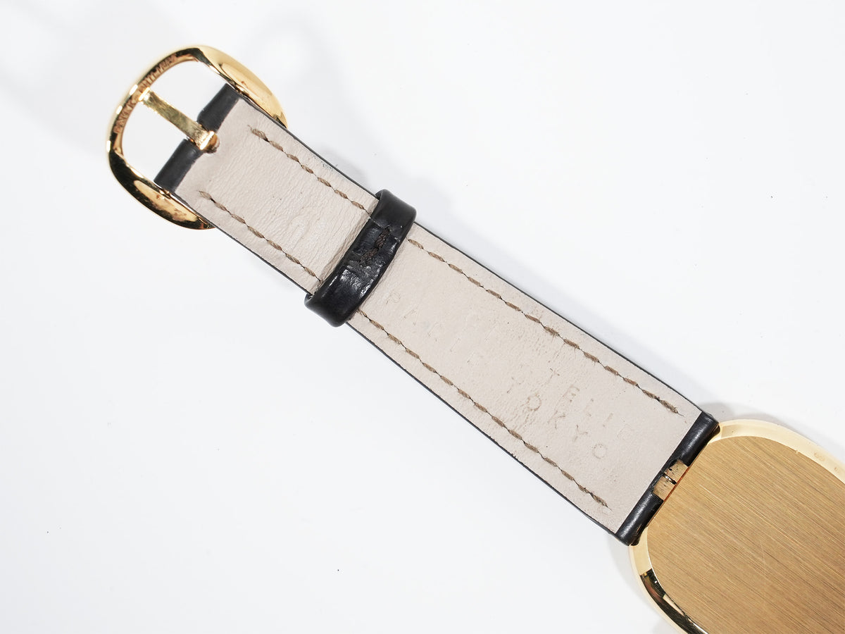 パテックフィリップ ゴールデンエリプス Ref.3987J イエローゴールド ホワイト文字盤 中古 39g76e4b