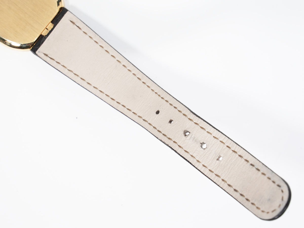 パテックフィリップ ゴールデンエリプス Ref.3987J イエローゴールド ホワイト文字盤 中古 39g76e4b