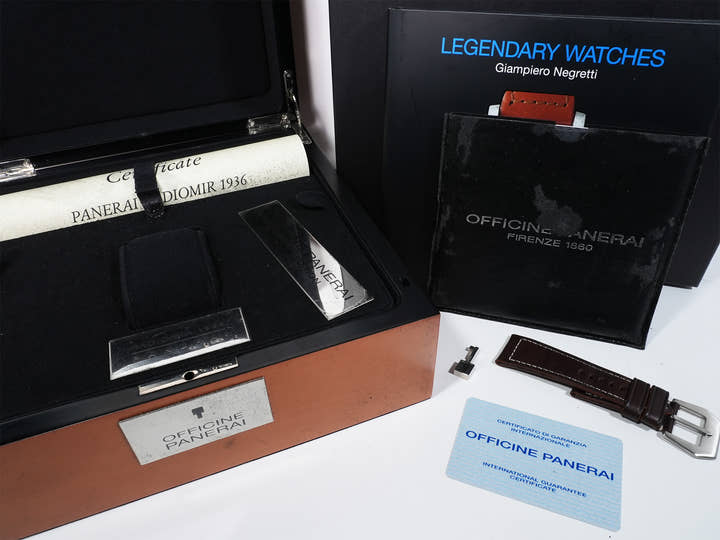 Panerai Radiomir 1936 Ref. PAM00249 Stainless Steel Black Dial Pre-owned q8okxruf