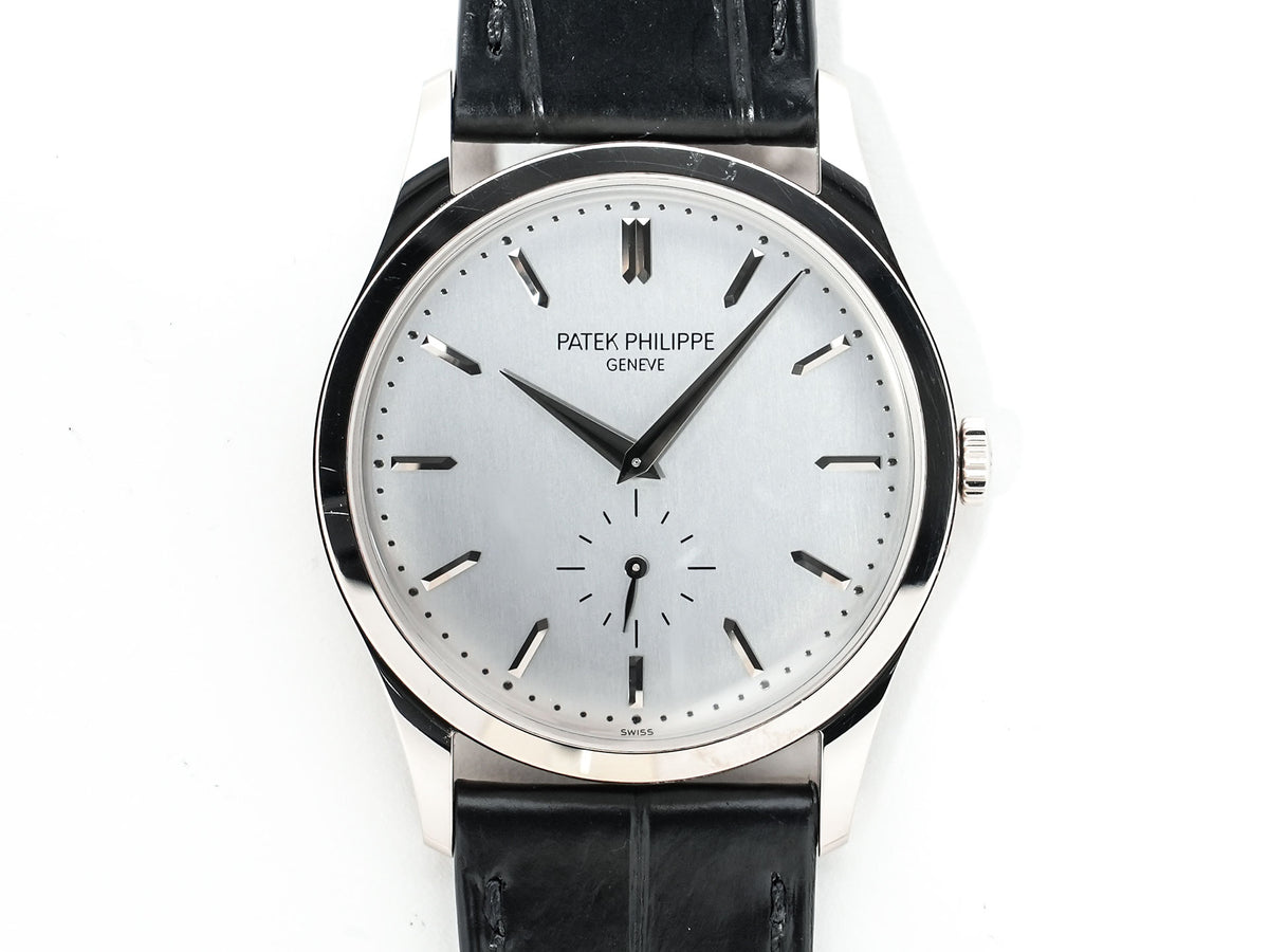 パテックフィリップ カラトラバ Ref.5196G-001 ホワイトゴールド シルバー文字盤 中古 4jdkph4h