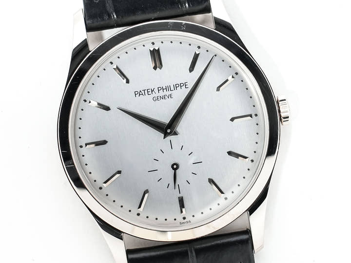 パテックフィリップ カラトラバ Ref.5196G-001 ホワイトゴールド シルバー文字盤 中古 4jdkph4h