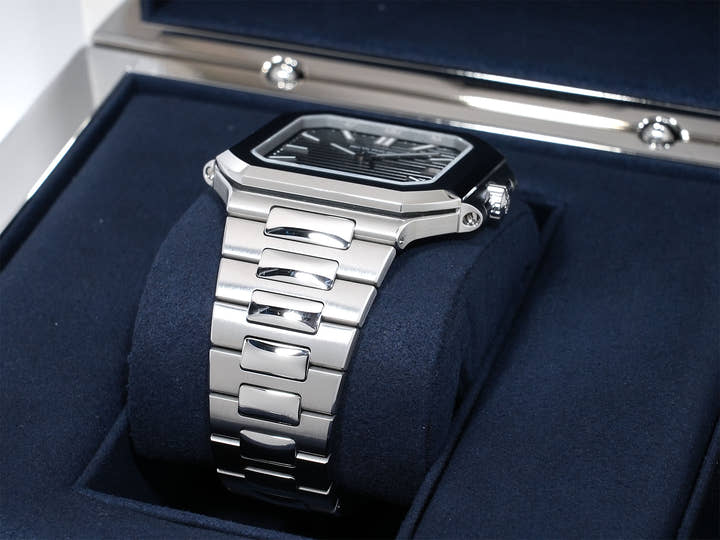 パテックフィリップ キュビタス Ref.5821/1A-001 ステンレススチール グリーン文字盤 極美品 23h9b5ip