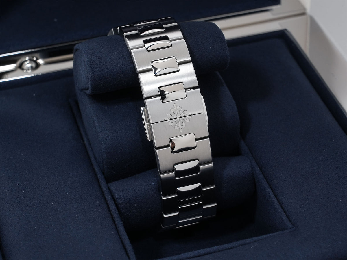 パテックフィリップ キュビタス Ref.5821/1A-001 ステンレススチール グリーン文字盤 極美品 23h9b5ip