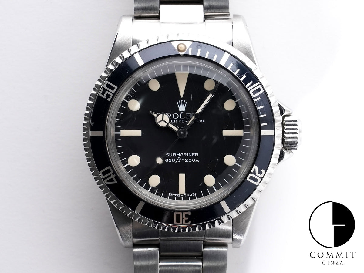 Rolex Submariner Ref.5513 Stainless Steel Black Dial Pre-owned twu8wauc