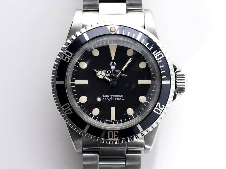 Rolex Submariner Ref.5513 Stainless Steel Black Dial Pre-owned twu8wauc