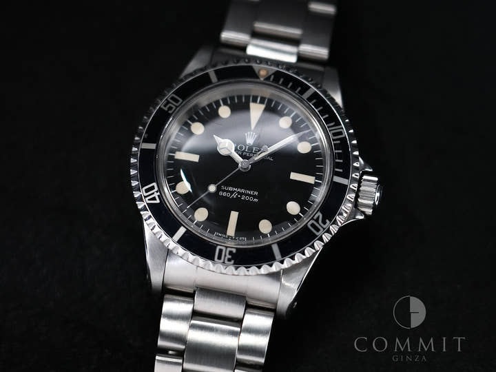 Rolex Submariner Ref.5513 Stainless Steel Black Dial Pre-owned twu8wauc