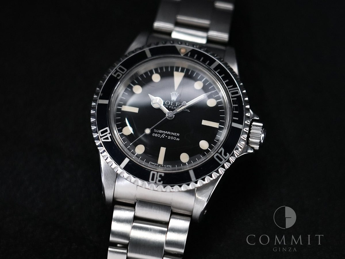 Rolex Submariner Ref.5513 Stainless Steel Black Dial Pre-owned twu8wauc