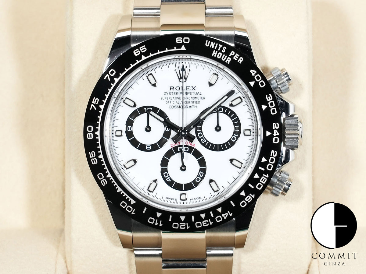 ロレックス デイトナ Ref.116500LN ステンレススチール ホワイト文字盤 中古 ywko3w8f