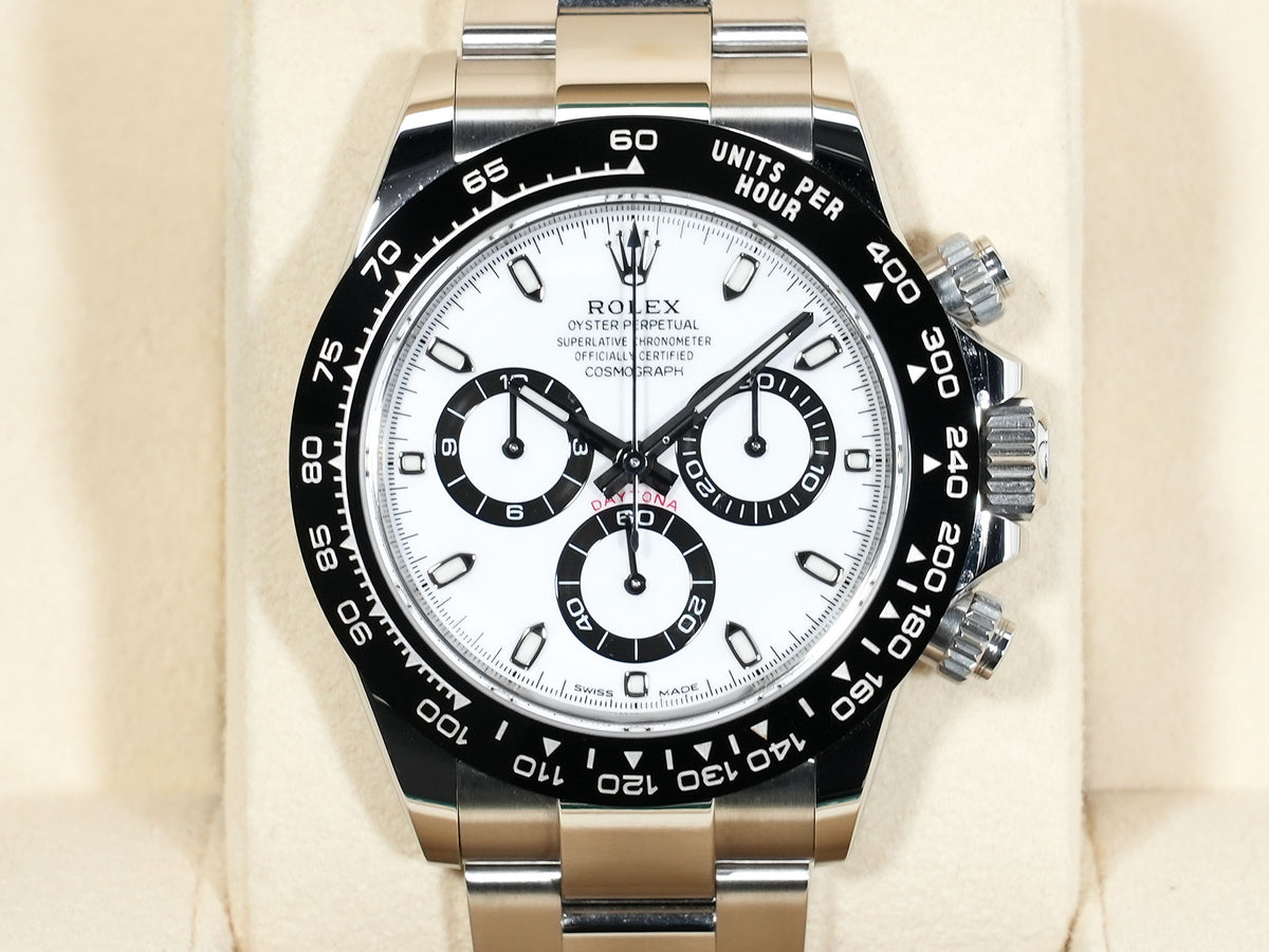 ロレックス デイトナ Ref.116500LN ステンレススチール ホワイト文字盤 中古 ywko3w8f