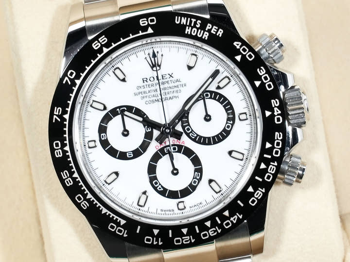 ロレックス デイトナ Ref.116500LN ステンレススチール ホワイト文字盤 中古 ywko3w8f