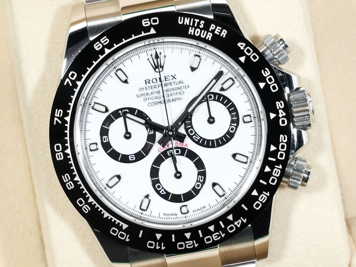 ロレックス デイトナ Ref.116500LN ステンレススチール ホワイト文字盤 中古 ywko3w8f