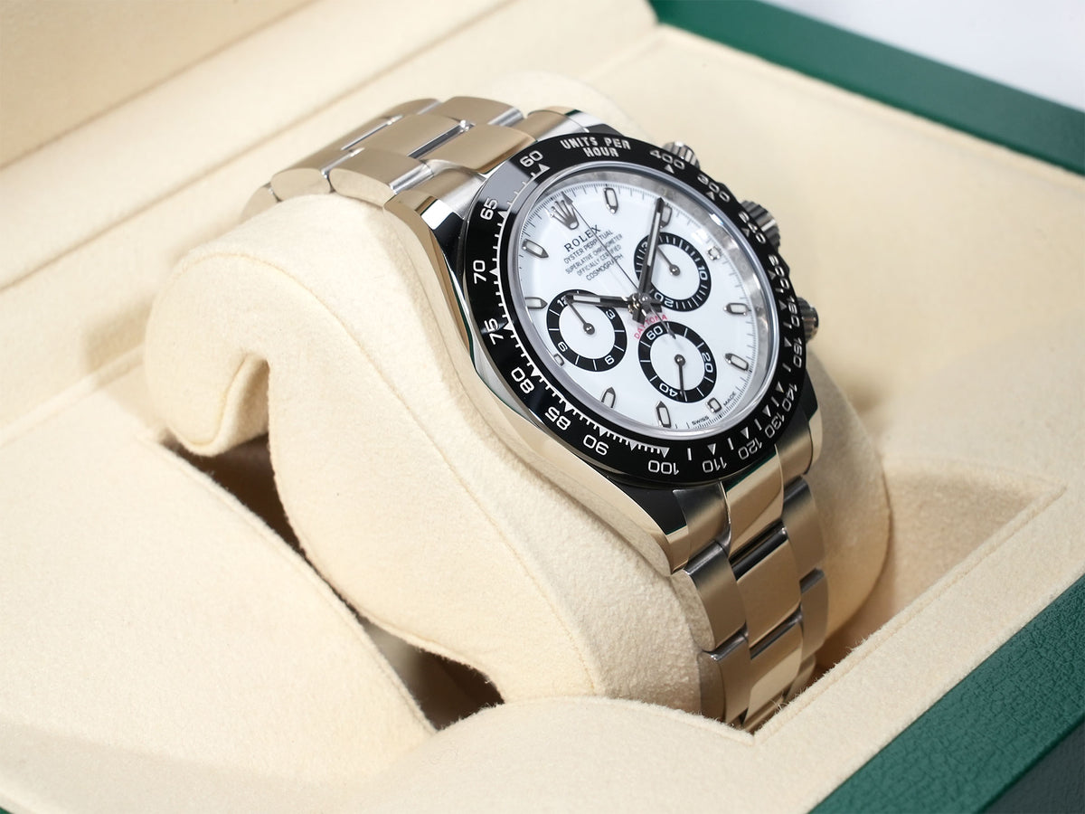 ロレックス デイトナ Ref.116500LN ステンレススチール ホワイト文字盤 中古 ywko3w8f