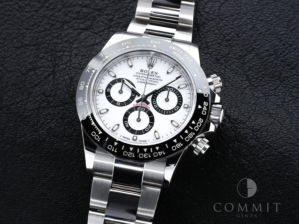 ロレックス デイトナ Ref.116500LN ステンレススチール ホワイト文字盤 中古 ywko3w8f