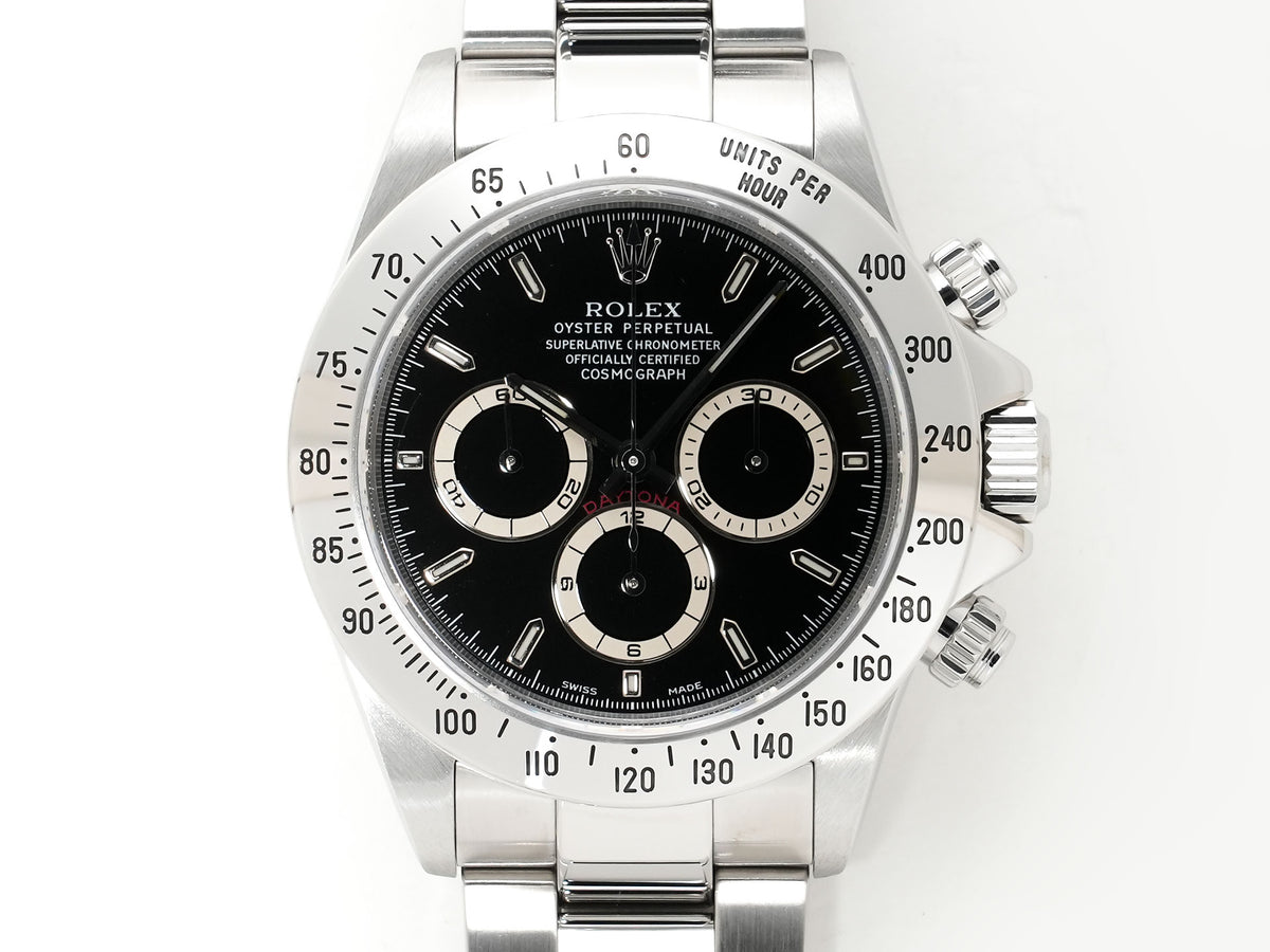 ロレックス デイトナ エルプリメロ Ref.16520 ステンレススチール ブラック文字盤 中古 hghhcupp