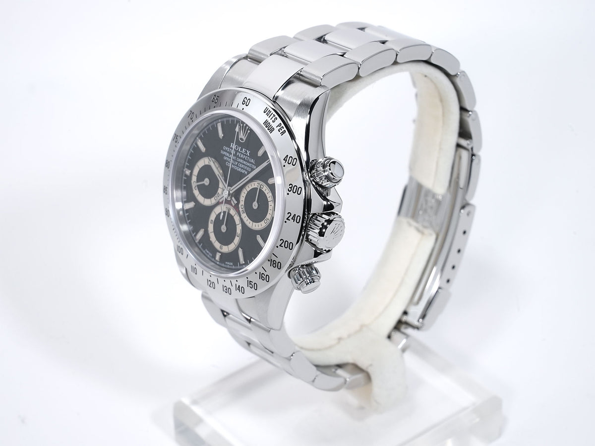ロレックス デイトナ エルプリメロ Ref.16520 ステンレススチール ブラック文字盤 中古 hghhcupp