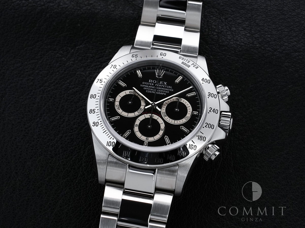 ロレックス デイトナ エルプリメロ Ref.16520 ステンレススチール ブラック文字盤 中古 hghhcupp