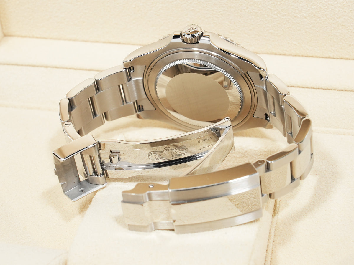 ロレックス ヨットマスター37 Ref.268622 ステンレススチール/プラチナ スレート文字盤 中古 mnjthd8j