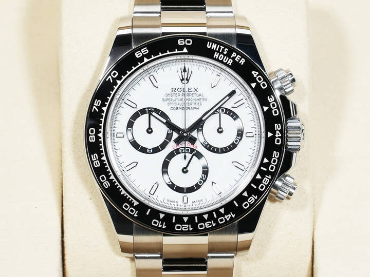 ロレックス デイトナ Ref.126500LN ステンレススチール ホワイト文字盤 中古 znuutmk8