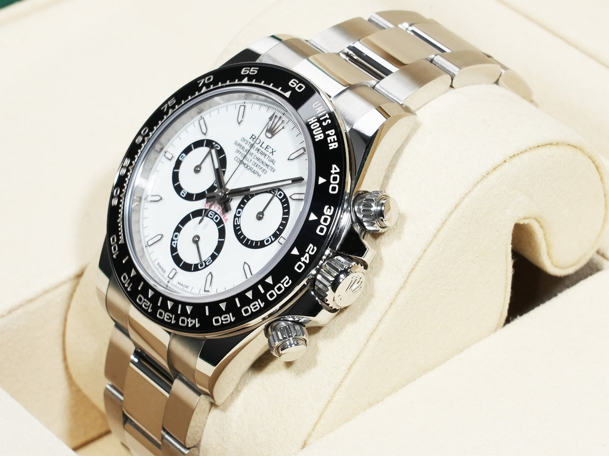 ロレックス デイトナ Ref.126500LN ステンレススチール ホワイト文字盤 中古 znuutmk8