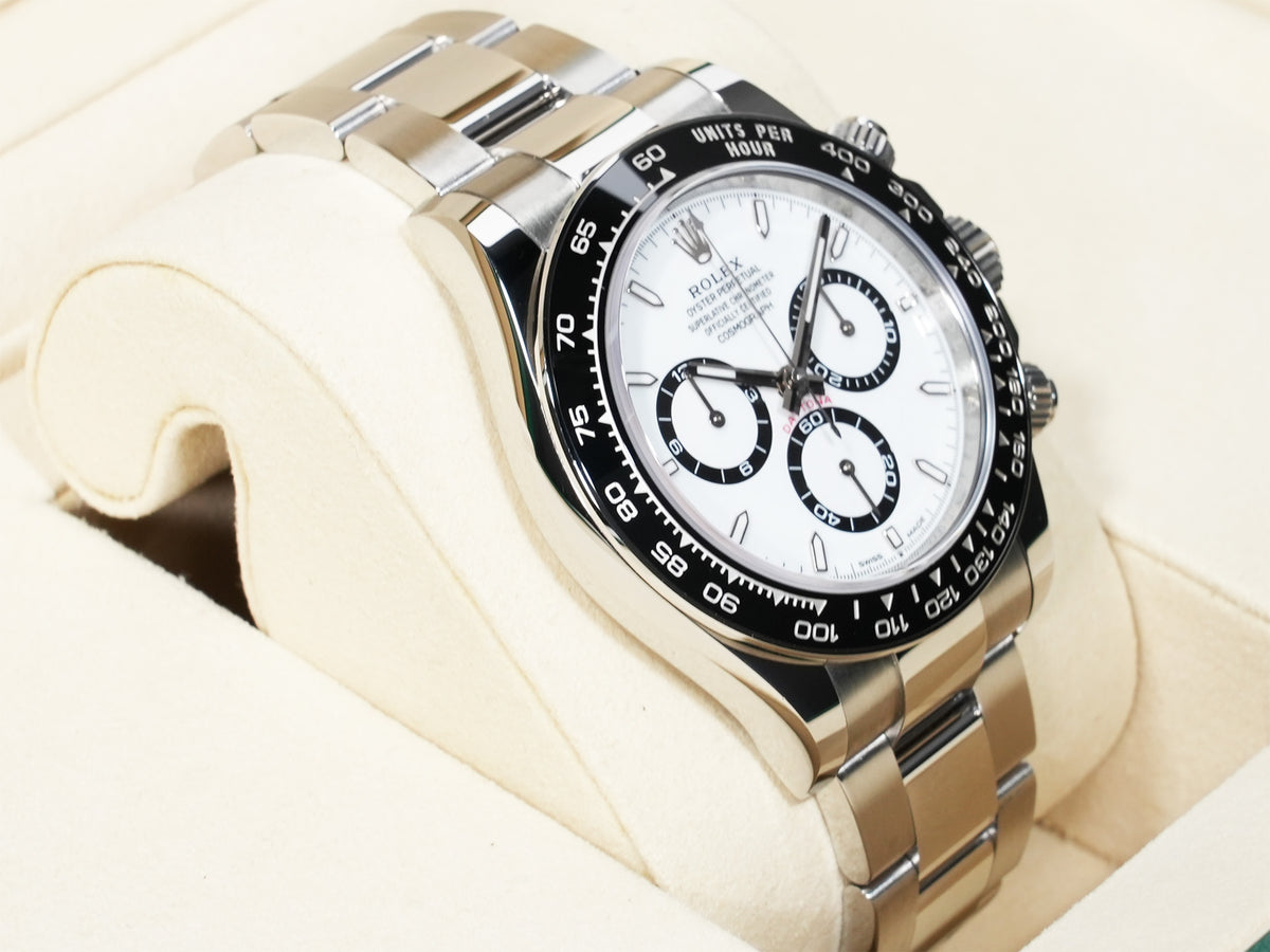 ロレックス デイトナ Ref.126500LN ステンレススチール ホワイト文字盤 中古 znuutmk8