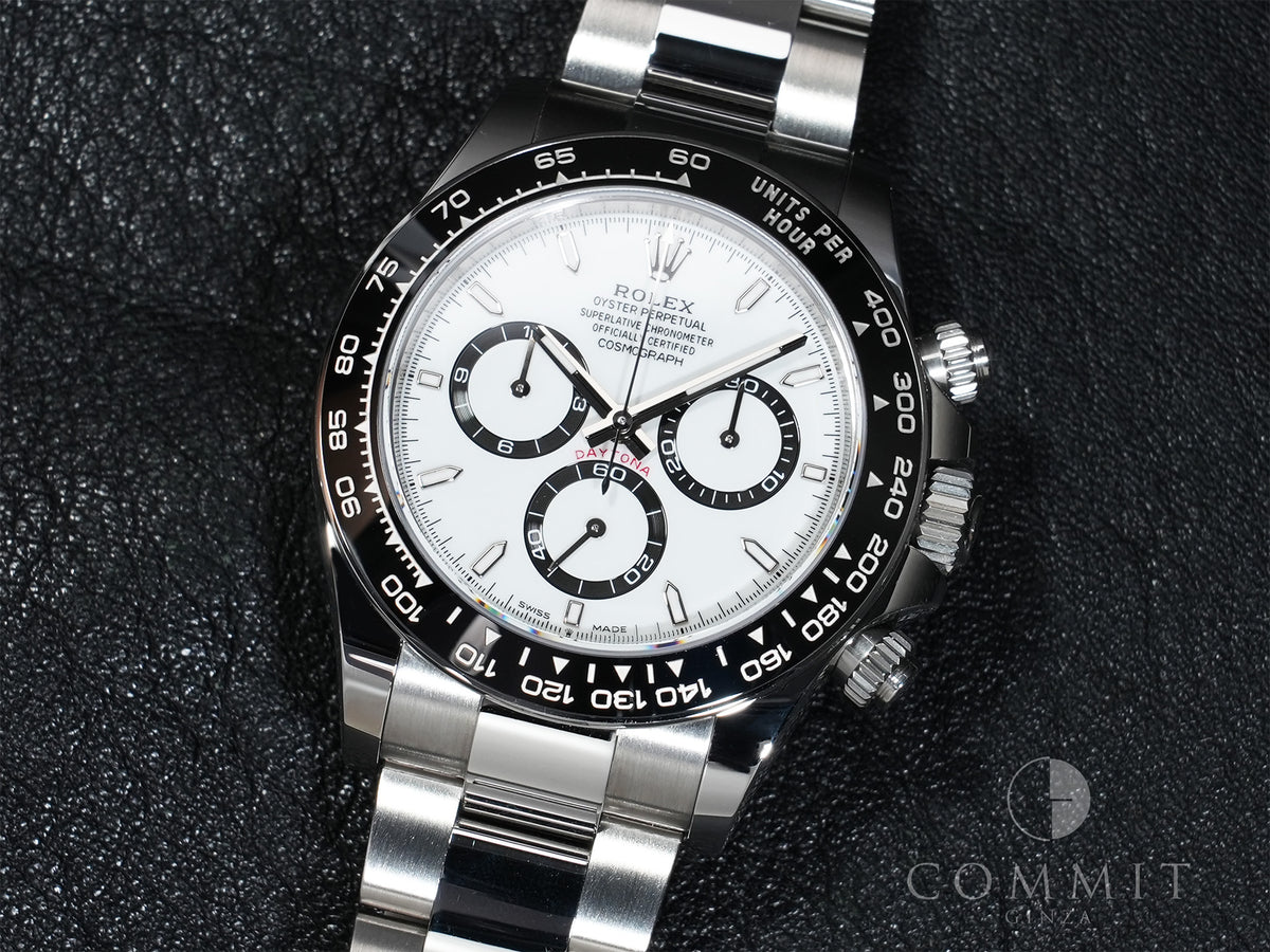 ロレックス デイトナ Ref.126500LN ステンレススチール ホワイト文字盤 中古 znuutmk8