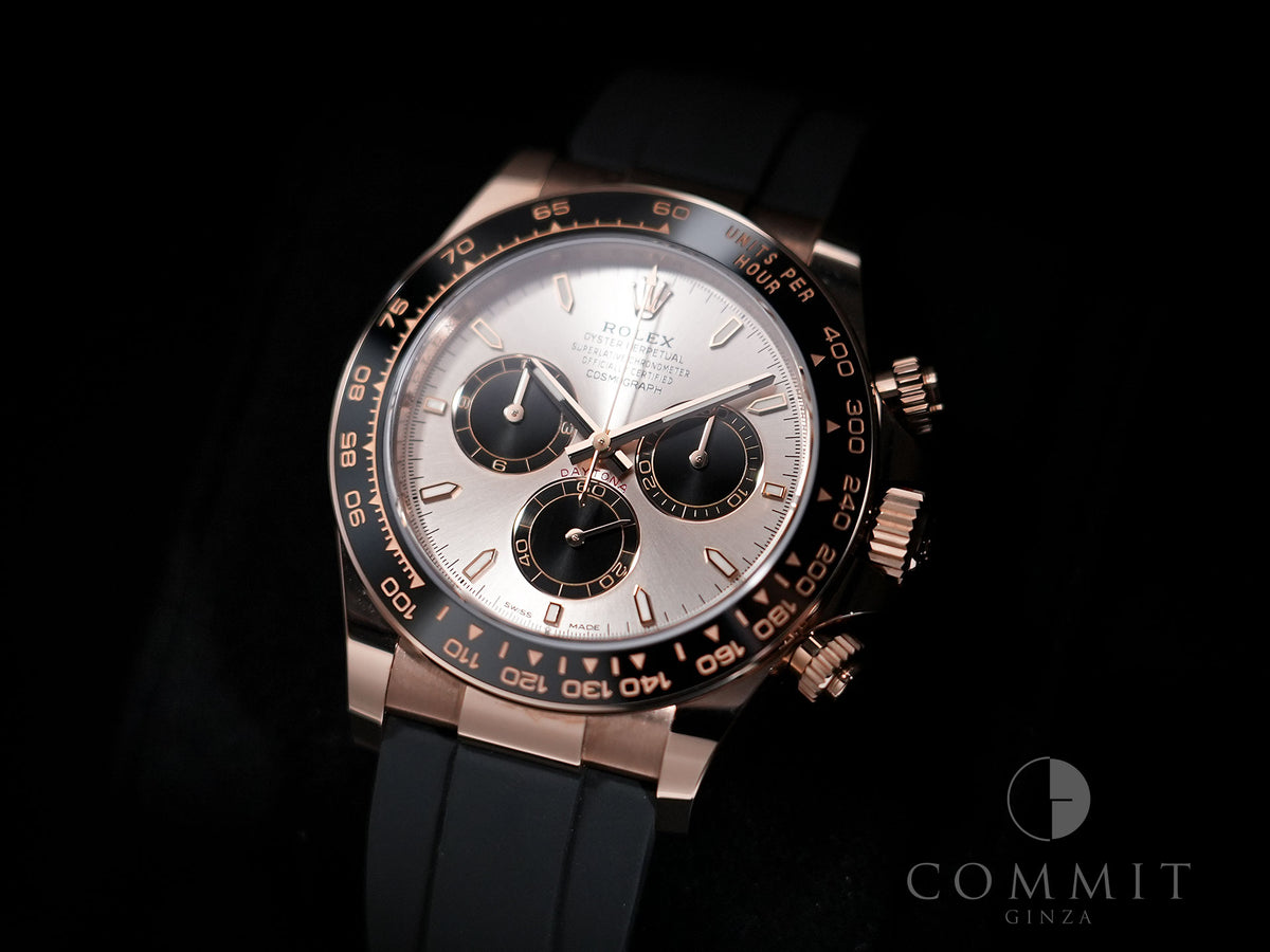 Rolex Daytona Ref.126515LN Everose Gold Sundust and Bright Black Dial, Excellent Condition mne9jjdw