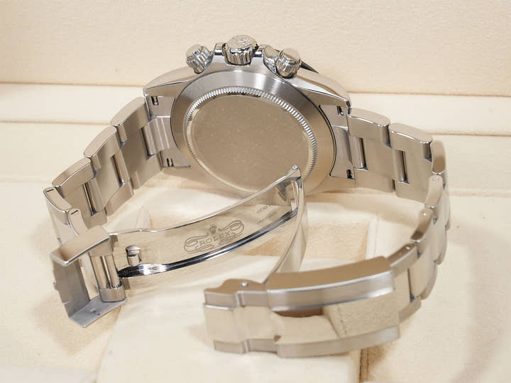 Rolex Daytona Ref. 116500LN Stainless Steel White Dial, Pre-owned in Excellent Condition r8aryp6i