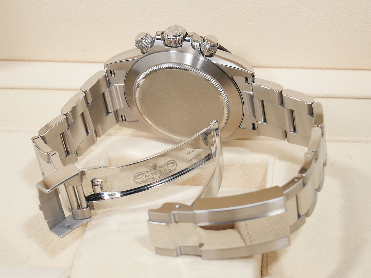 Rolex Daytona Ref. 116500LN Stainless Steel White Dial, Pre-owned in Excellent Condition r8aryp6i