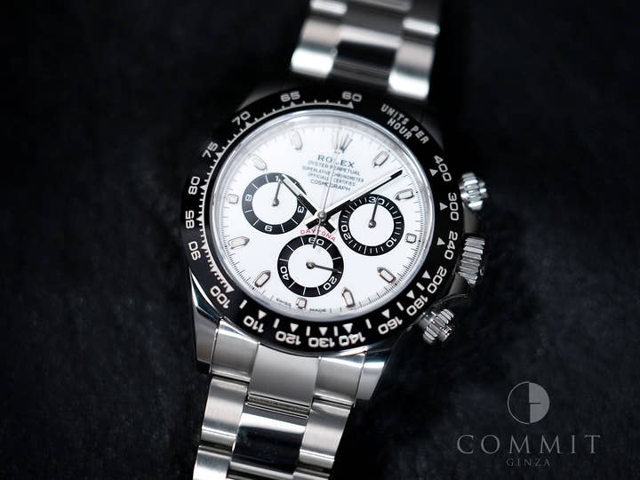 Rolex Daytona Ref. 116500LN Stainless Steel White Dial, Pre-owned in Excellent Condition r8aryp6i