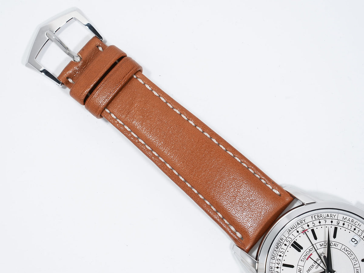 パテックフィリップ カラトラバ ウィークリーカレンダー Ref.5212A-001 ステンレススチール シルバー文字盤 美品 vzvfoqjx