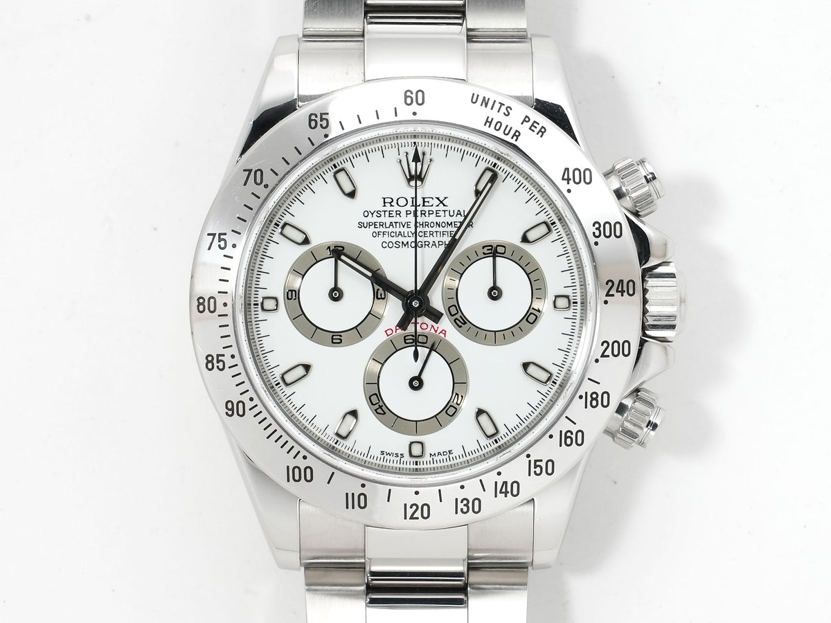 ロレックス デイトナ Ref.116520 ステンレススチール アイボリー文字盤 中古 f4pjfftj