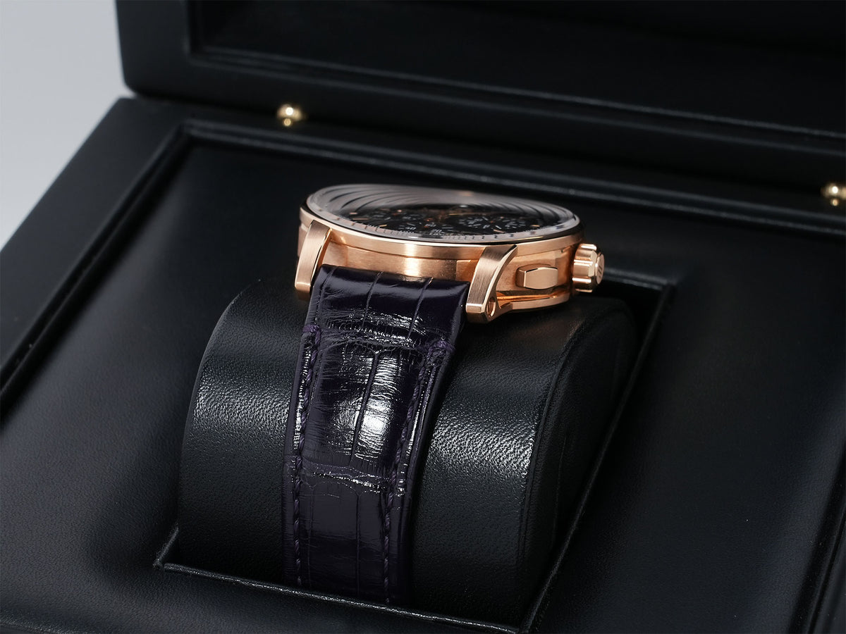 Audemars Piguet CODE 11.59 by Audemars Piguet Chronograph Ref. 26393OR.OO.A616CR.01 Pink Gold Purple Dial Pre-owned ajcy5idy
