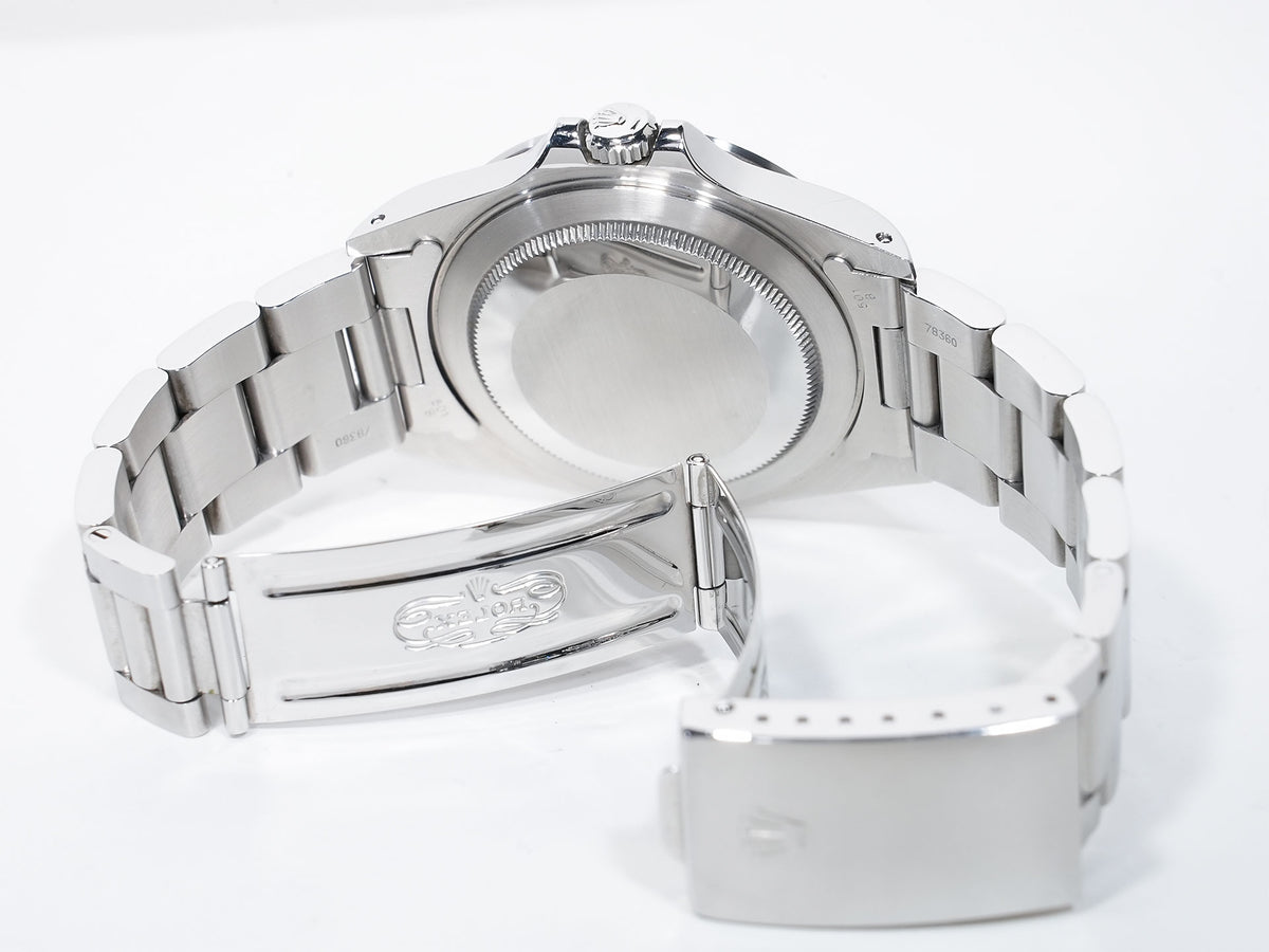 ロレックス エクスプローラーII Ref.16570 ステンレススチール ホワイト文字盤 オイスターブレスレット 中古 i6d9c9a4