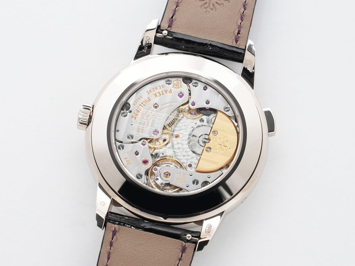 Patek Philippe Complications World Time Date Ref. 5330G-010 White Gold Purple Dial Unworn qszhgr9a
