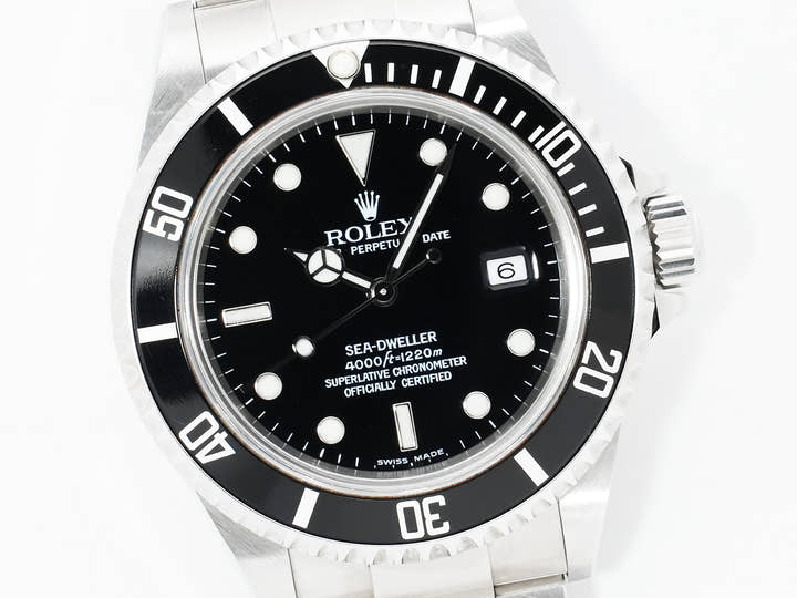 ロレックス シードゥエラー Ref.16600 ステンレススチール ブラック文字盤 中古 pivynr3u