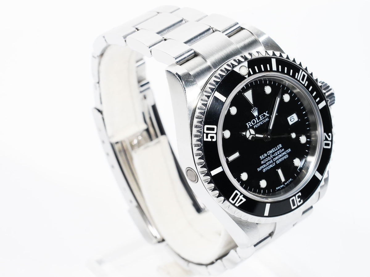 ロレックス シードゥエラー Ref.16600 ステンレススチール ブラック文字盤 中古 pivynr3u