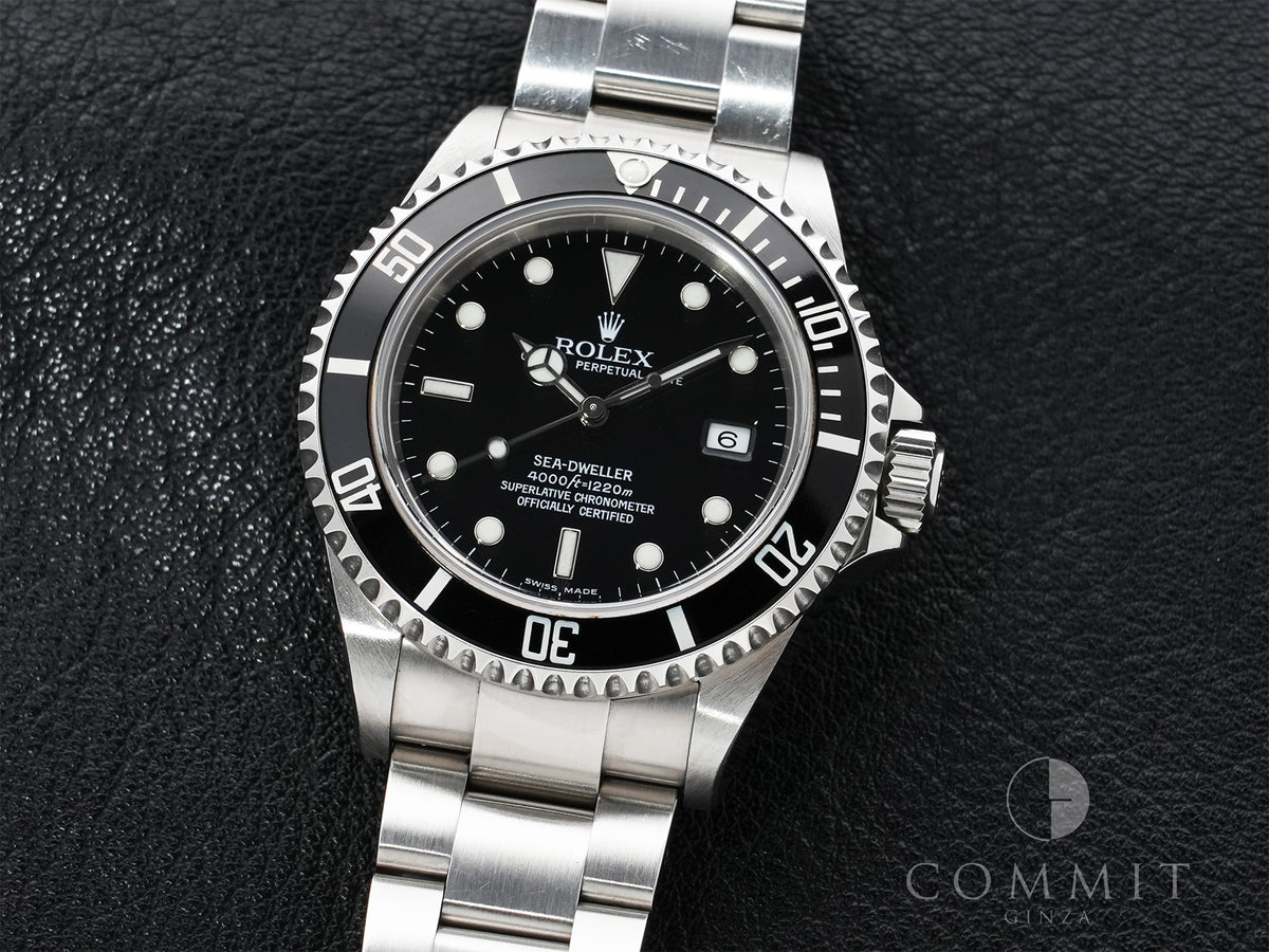 ロレックス シードゥエラー Ref.16600 ステンレススチール ブラック文字盤 中古 pivynr3u