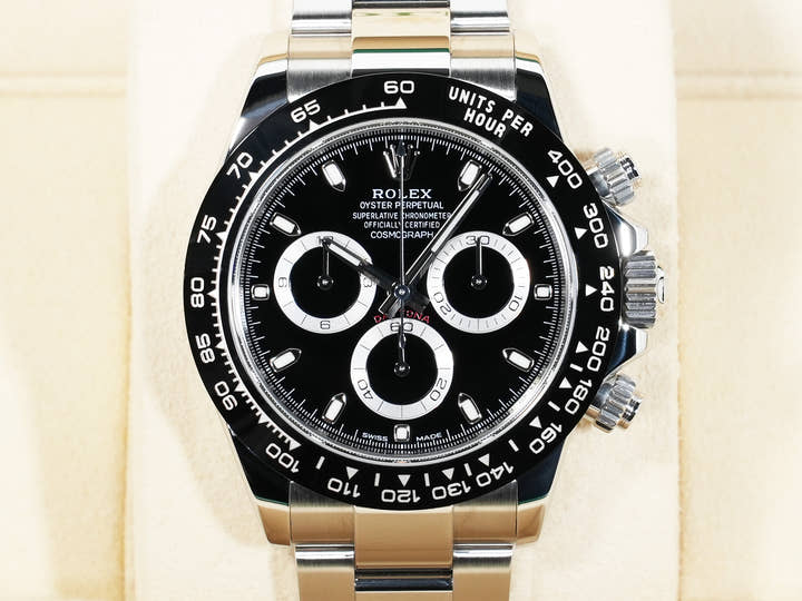 Rolex Daytona Ref. 116500LN Stainless Steel, Black Dial, Pre-owned in excellent condition jb8e56we
